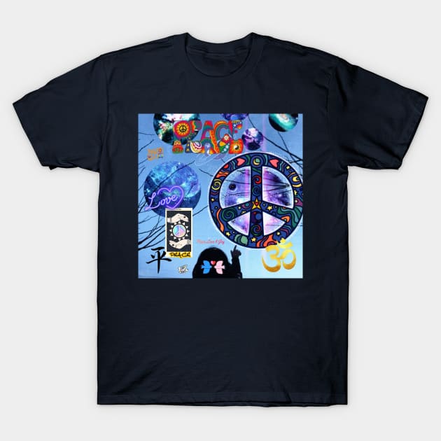 Peace T-Shirt by Minxylynx4